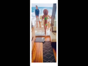 Britney Spears bikini dance.