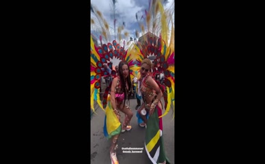 Nathalie Emmanuel Carnival Tits