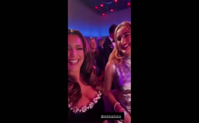 IAMKELLYBROOK cleavage slip at event