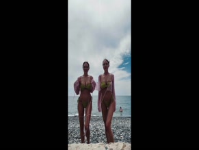 djtwins_official Bikini Beach Ass Parade