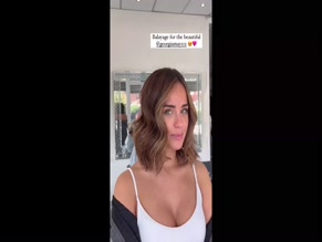Georgia May Foote Cleavage Reveal