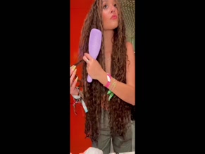 Madison Pettis shows off her tits and ass in a bra and pants.
