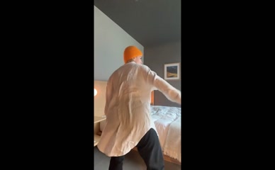 Joanna Levesque Bra Dance