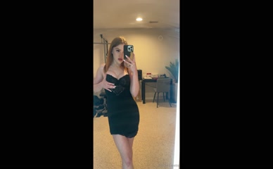 davinaafterdark black lingerie selfie