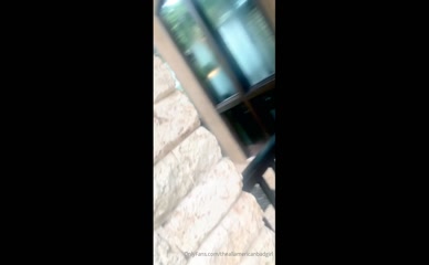 theallamericanbadgirl Outdoor Shower Nude Reveal