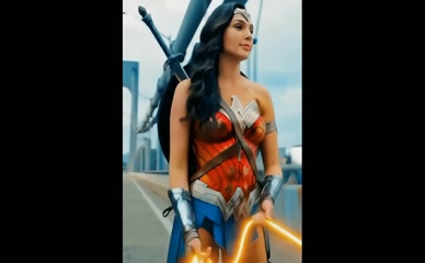 Gal Gadot cleavage ass legs Wonder Woman costume