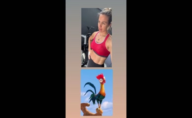 Gemma Atkinson Abs Flexing