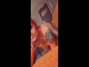 analeighnoel: Orange Fishnet Tease