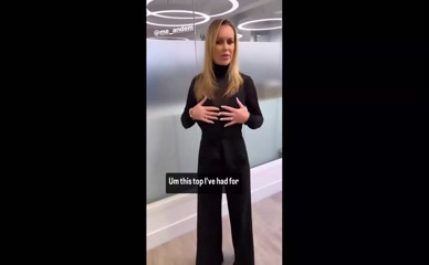 Amanda Holden Sheer Top