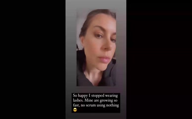 Imogen Thomas barefaced selfie