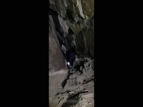 ohemanuellefree crawling through narrow cave passage