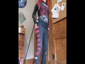 Rikkimillion cameltoe ripped leggings.