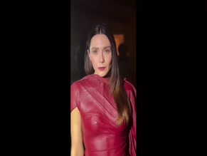 Elizabeth Olsen Hard Nipple Slip