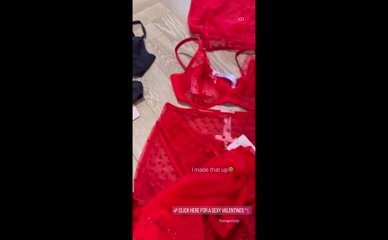Amber Gill Savage X Fenty Lingerie Try-On