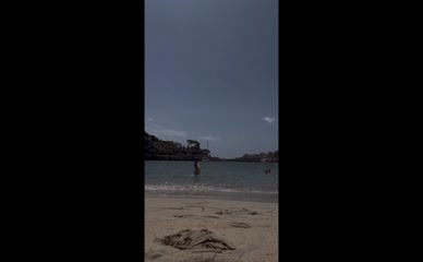 Diana Vickers bikini beach walk.