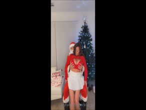 Nicki Sol getting her pussy rubbed in christmas costume