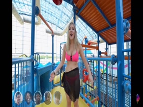 Brianna A Bikini Top Waterpark Tease