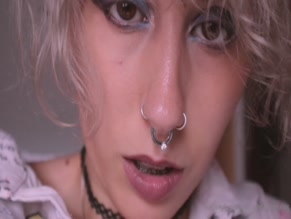 whitepraxxxis braces nose ring tattoo