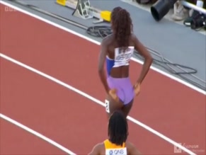 Dina Asher Smith ass cheeks track