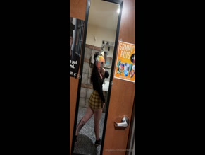bakedveggie Skirt Thigh Display Bodycon