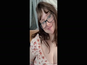 Alice Cotton Sox exposed cleavage.