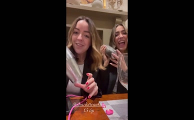 Frankie Bridge Cocktail Shaker Fun