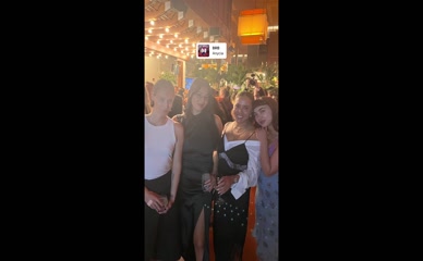 Rowan Blanchard and friends at party