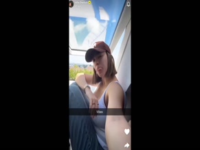Allie Sherlock visible cleavage