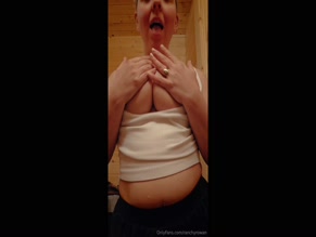 Ranchyrowan's Big Tits Covered in Spit