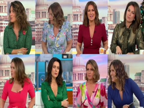 Susanna Reid cleavage compilation