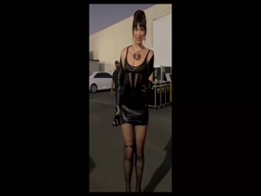 Dua Lipa Ass and Legs in Lingerie