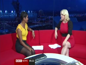 Naga Munchetty's BBC Titslip