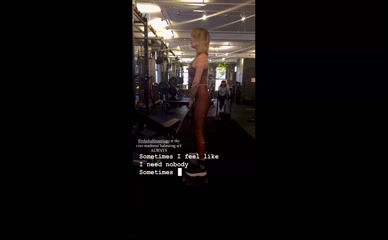 Jojo Levesque Kettlebell Workout Ass View