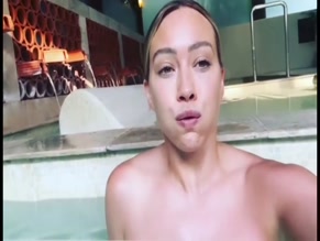 Hilary Duff Cold Plunge Bikini Tease