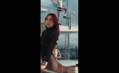 Dua Lipa Ass Thong Leotard