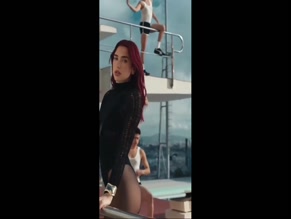 Dua Lipa Ass Thong Leotard