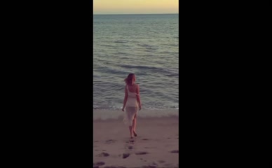 Bailee Madison Wet T-Shirt Beach Swim