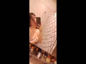 sosox bare chest mirror selfie