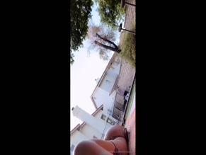 Melyogafit Bikini Ass and Cleavage Sunbathing Selfie
