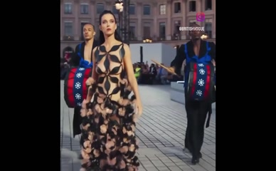 Katy Perry Nipple Slip Runway Show