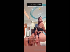 kenderlyramirez visible boobs grapping her friend's ass