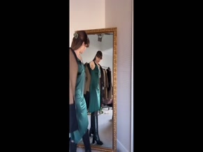 Debby Ryan wardrobe try-on.