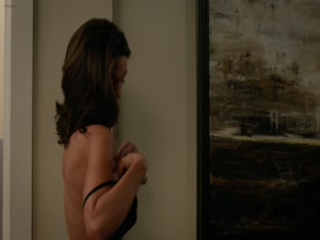 Alana De La Garza topless bra striptease