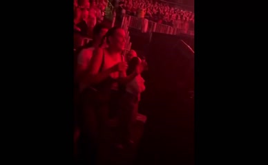 Millie Bobby Brown Concert Bra Flash