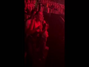 Millie Bobby Brown Concert Bra Flash