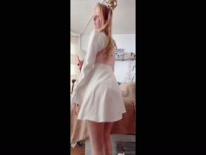 Puchys Love: Breast reveal and panty show