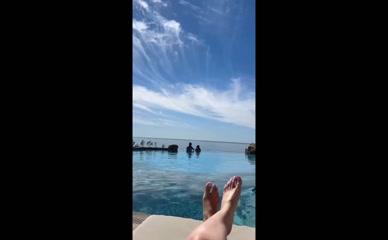 Ivana Baquero vacation strip tease
