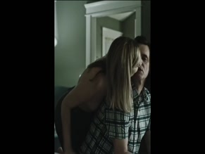 Judy Greer topless kisses man