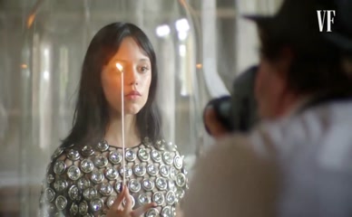 Jenna Ortega nipple slip