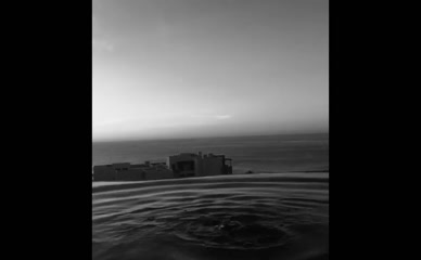 Christina Dreaming nude in infinity pool